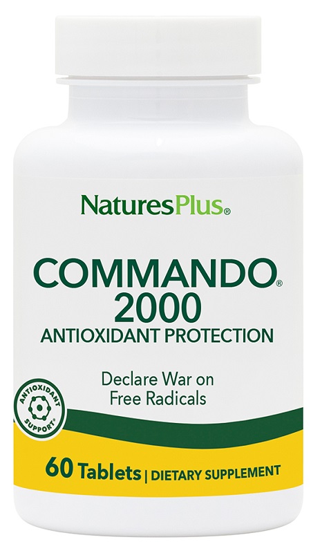 COMMANDO 2000 ANTIOSSIDANTE 60 COMPRESSE - Farmadillo