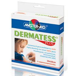 GARZA DERMATESS PLUS 10X10 12 PEZZI - Farmadillo