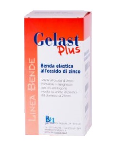 BENDA MEDICATA ELASTICA GELAST CON OSSIDO DI ZINCO 10X700CM - Farmadillo