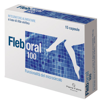 FLEBORAL 100 15 CAPSULE - Farmadillo