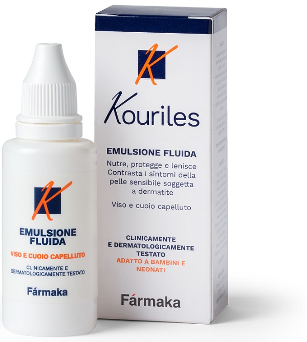KOURILES EMULSIONE FLUIDA 30 ML - Farmadillo