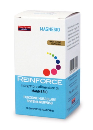 REINFORCE MAGNESIO 30 COMPRESSE MASTICABILI - Farmadillo