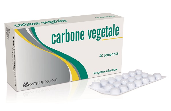 CARBONE VEGETALE 40 COMPRESSE - Farmadillo