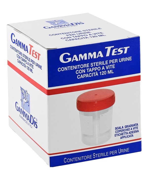 CONTENITORE STERILE PER LA RACCOLTA URINA 120 ML GAMMADIS - Farmadillo