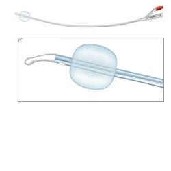 CATETERE FOLEY IN SILICONE PER ADULTI BRILLANT PLUS 2 VIE SENZA SCANALATURE CH18 LUNGHEZZA 41 CM PALLONCINO 10 ML PUNTA CILINDRICA 2 FORI 1 PEZZO - Farmadillo
