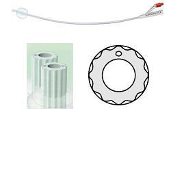 CATETERE VESCICALE IN SILICONE PROFILCATH PLUS SCANALATO 2 VIE CH16 LUNGHEZZA 31 CM PUNTA CILINDRICA 2 FORI CONTRAPPOSTI PALLONCINO 5 ML 1 PEZZO - Farmadillo