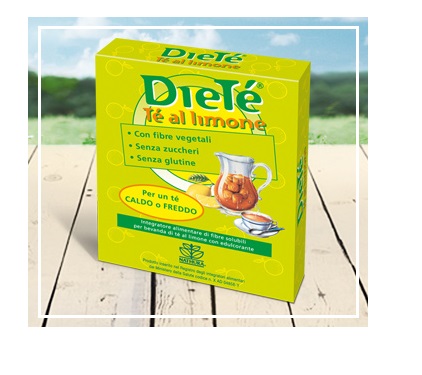DIETE TE LIMONE SOLUBILE SENZA ZUCCHERO 10 BUSTINE - Farmadillo
