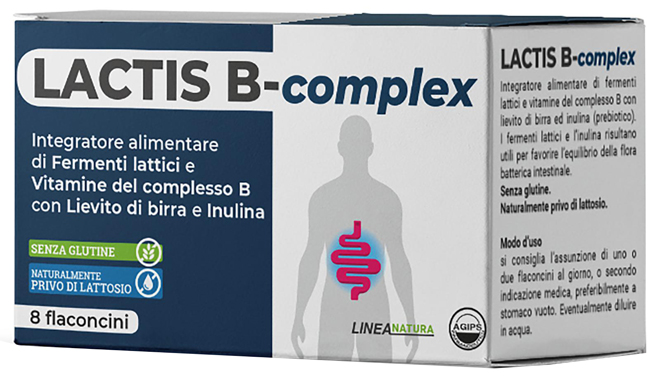 LACTIS B-COMPLEX 8 FLACONCINI 10 ML - Farmadillo