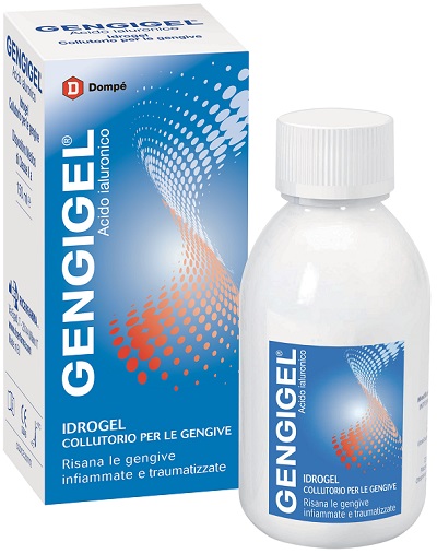 COLLUTORIO PER GENGIVE GENGIGEL IDROGEL FLACONE 150 ML - Farmadillo