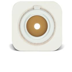 PLACCA CON FLANGIA E BARRIERA PROTETTIVA E SUPPORTO MICROPOROSO DISPOSITIVI DUE PEZZI CON SISTEMA DI AGGANCIO ATRAUMATICO CONSECURA FLEX 35MM 5 PEZZI - Farmadillo