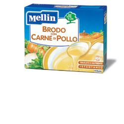 MELLIN BRODO CARNE POLLO 10 BUSTINE X 5 G - Farmadillo