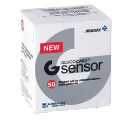 STRISCE MISURAZIONE GLICEMIA GLUCOCARD G SENSOR 50 PEZZI - Farmadillo