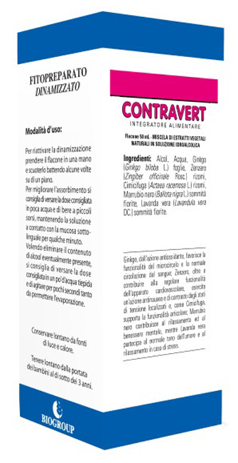 CONTRAVERT 50 ML SOLUZIONE IDROALCOLICA - Farmadillo