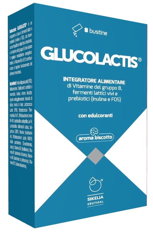 GLUCOLACTIS 8 BUSTINE AROMA BISCOTTO - Farmadillo