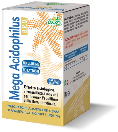 MEGA ACIDOPHILUS 75 CAPSULE MIRABILIS - Farmadillo