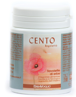 CENTO LASSATIVO ERBE 100 TAVOLETTE - Farmadillo