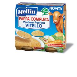 MELLIN PAPPA COMPLETA VITELLO 250 G 2 PEZZI - Farmadillo