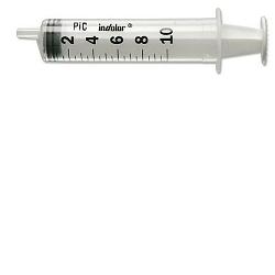 SIRINGA PIC MONOUSO STERILE SENZA AGO CAPACITA' 5ML 1 PEZZO - Farmadillo