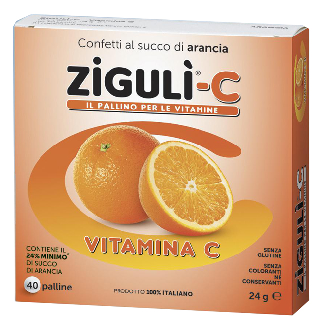 ZIGULI C ARANCIA 40 CONFETTI 24 G - Farmadillo
