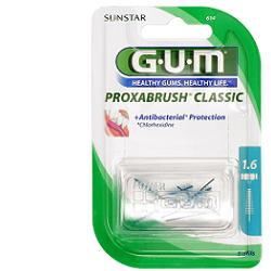 GUM PROXABRUSH CLASSIC 614 SCOVOLINO INTERDENTALE 8 PEZZI - Farmadillo