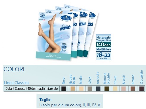 SAUBER COLLANT 140 DENARI MAGLIA MICRORETE NEUTRO BEIGE 5 LINEA CLASSICA - Farmadillo