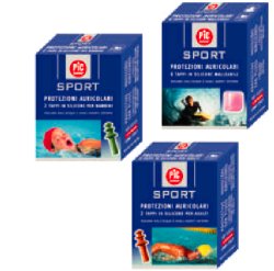 TAPPO AURICOLARE IN SILICONE PIC SPORT 6 PEZZI - Farmadillo