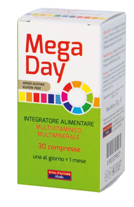 MEGA DAY 30 COMPRESSE - Farmadillo