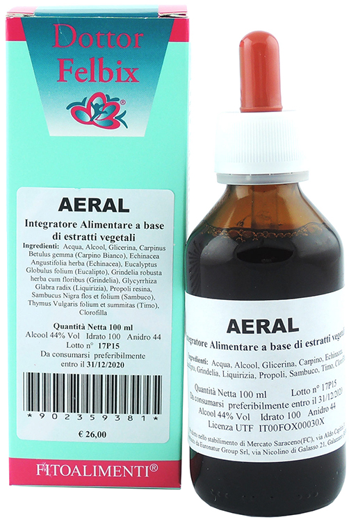AERAL FITOALIM GOCCE 100 ML - Farmadillo