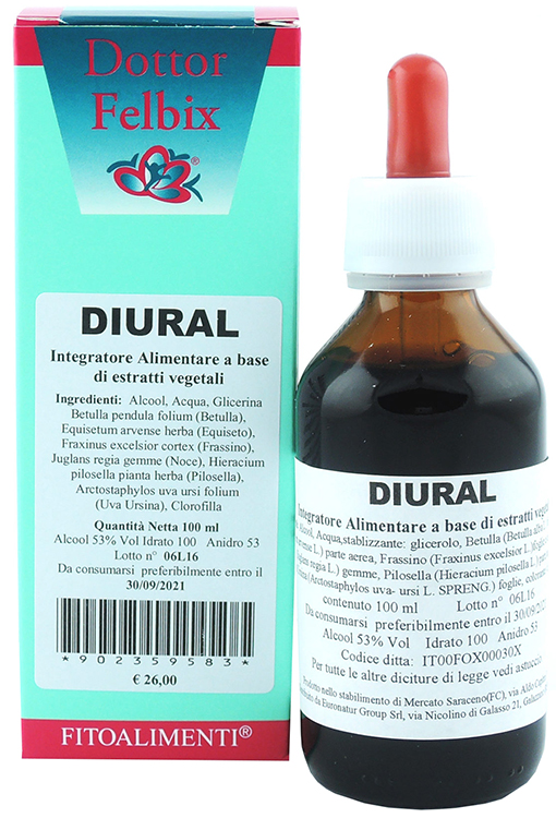 DIURAL GOCCE 100 ML - Farmadillo