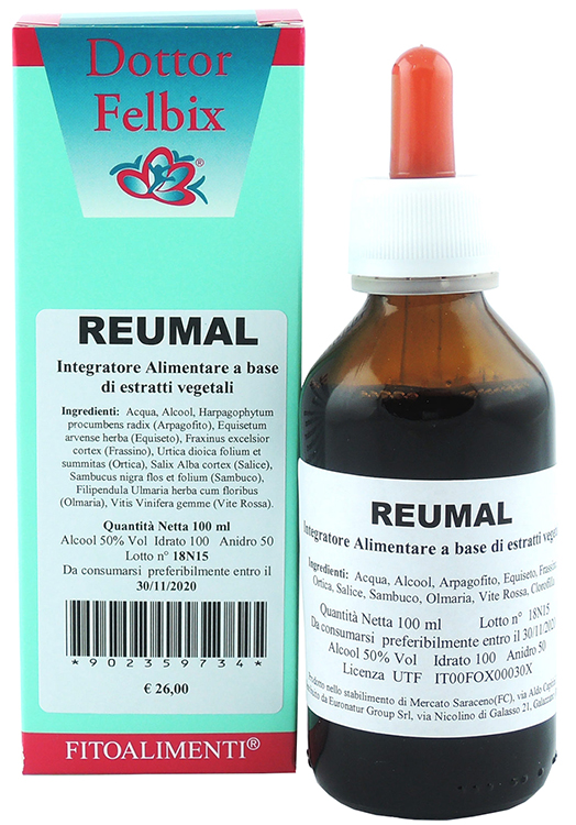 REUMAL GOCCE 100 ML - Farmadillo