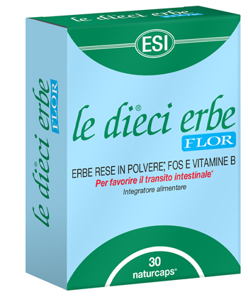 ESI LE DIECI ERBE FLOR 30 CAPSULE - Farmadillo