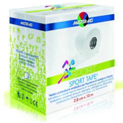 NASTRO AUTOADESIVO ANELASTICO PER FASCIATURE DI SOSTEGNO E TAPING MASTER-AID SPORT 3,8X10 - Farmadillo