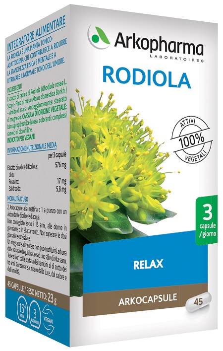 ARKO CAPSULE RODIOLA 45 CAPSULE - Farmadillo