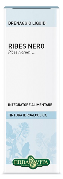 RIBES NERO FOGLIE SOLUZIONE IDROALCOLICA 50 ML EBV - Farmadillo