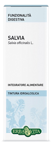 SALVIA FOGLIE TINTURA IDROALCOLICA 50 ML EBV - Farmadillo