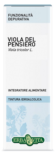 VIOLA DEL PENSIERO FIORI TINTURA IDROALCOLICA 50 ML EBV - Farmadillo