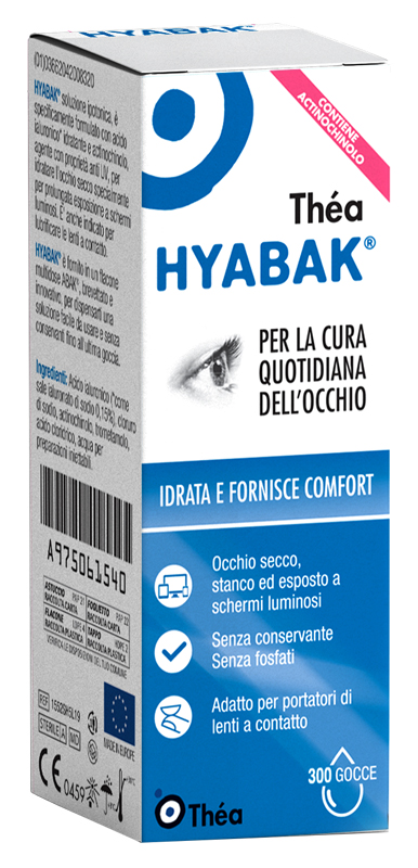 HYABAK SOLUZIONE OFTALMICA 10 ML - Farmadillo