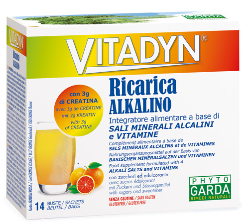 VITADYN RICARICA ALKALIN 14 BUSTINE - Farmadillo
