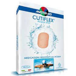 MEDICAZIONE AUTOADESIVA TRASPARENTE IMPERMEABILE MASTER-AID CUTIFLEXMED 10,5X20 CM 5 PEZZI - Farmadillo