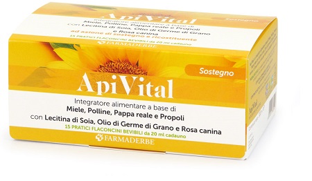 APIVITAL 15 FLACONCINI DA 20 ML - Farmadillo