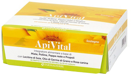 APIVITAL 30 FLACONCINI DA 20 ML - Farmadillo