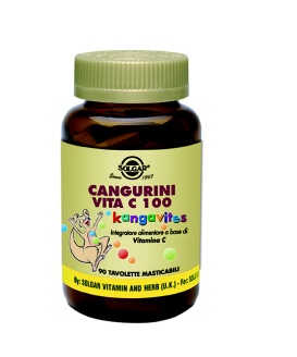 CANGURINI VITAMINA C 100 COMPRESSE MASTICABILI - Farmadillo