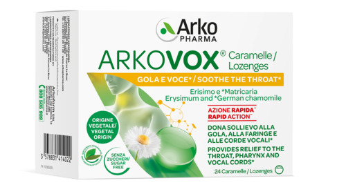 ARKOVOX MENTA/EUCALIPTO 24 CARAMELLE - Farmadillo
