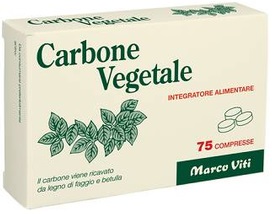 CARBONE VEGETALE 25 COMPRESSE - Farmadillo