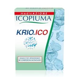 ICOPIUMA GHIACCIO ISTANTANEO MONOUSO ICOPIUMA KRIO 2 BUSTE - Farmadillo