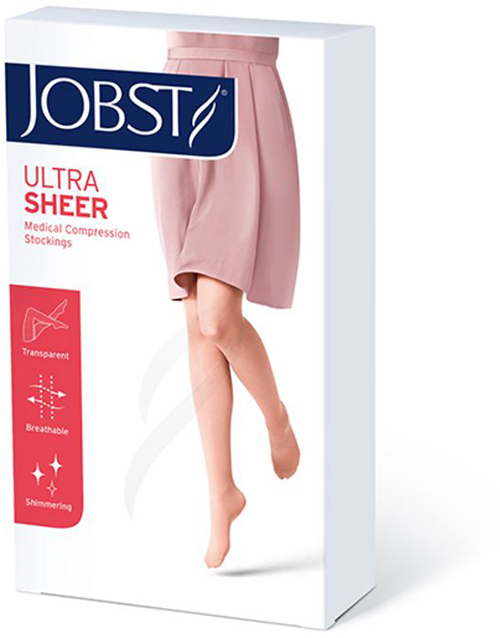 CALZA COMPRESSIVA JOBST ULTRASHEER 10-15MMHG COLLANT NOIR5 ARTICOLO 797860000600 - Farmadillo