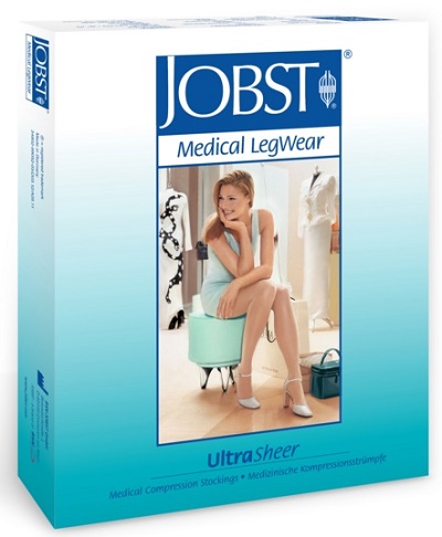 CALZA COMPRESSIVA JOBST ULTRASHEER 15-20MMHG COLLANT ELAST APPL NOIR3 ARTICOLO 751140000900 - Farmadillo
