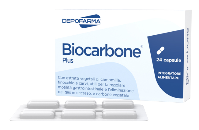 BIOCARBONE PLUS 24 CAPSULE - Farmadillo