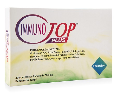 IMMUNOTOP PLUS 40 COMPRESSE FILMATE DA 300 MG - Farmadillo