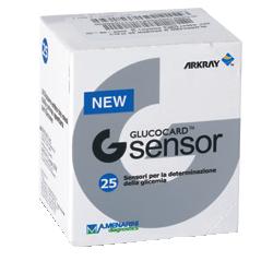 STRISCE MISURAZIONE GLICEMIA GLUCOCARD G SENSOR 25 PEZZI - Farmadillo